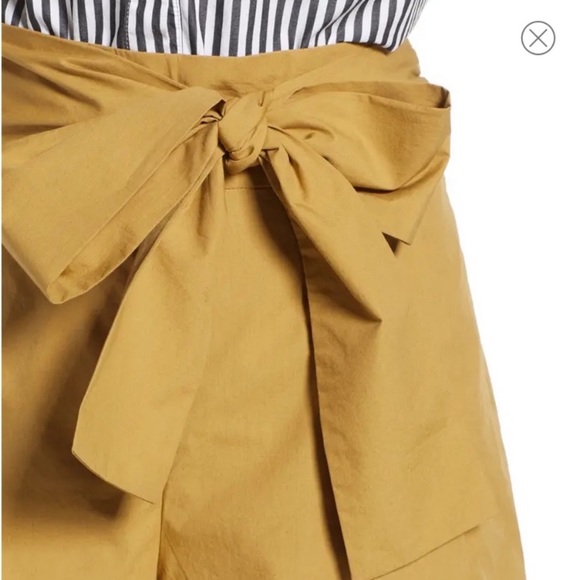 ⬇️J Crew Cotton Poplin Tie Waist Shorts NWT Sz 6 - Picture 2 of 12